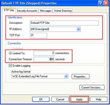 File Transfer Protocol