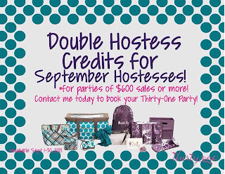 Thirty-One September Specials!!!! Thirty-One September Specials!!!!