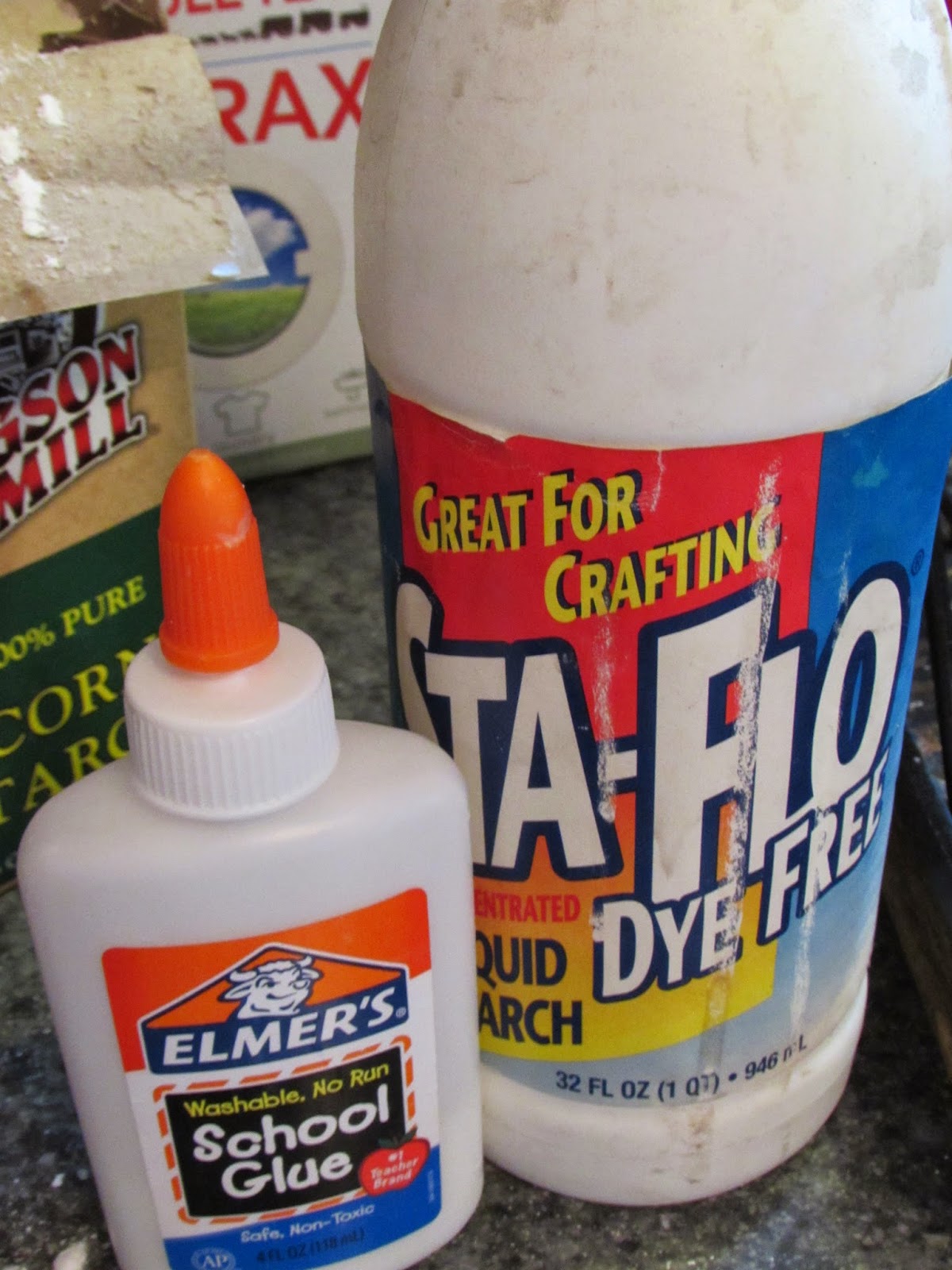 Science Matters Polymers Glue + Liquid Starch