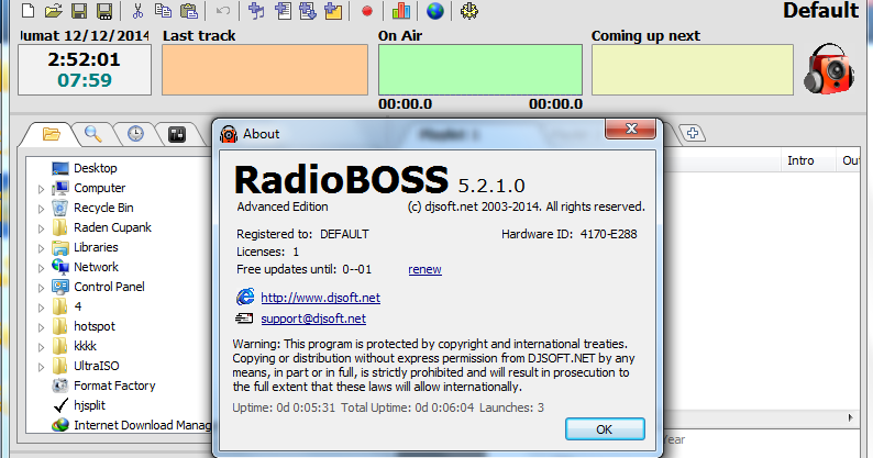 Crack Radioboss 5.2.3.0