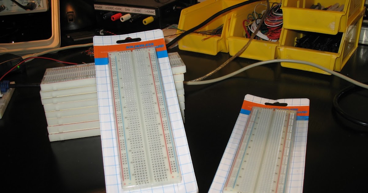 The Resistor Network New Breadboards!