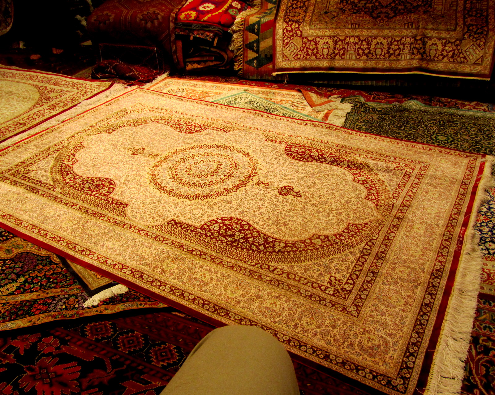 Hello, Dubai! Scooped Aladdin's Magic Carpet Found in Sharjah's Blue Souq