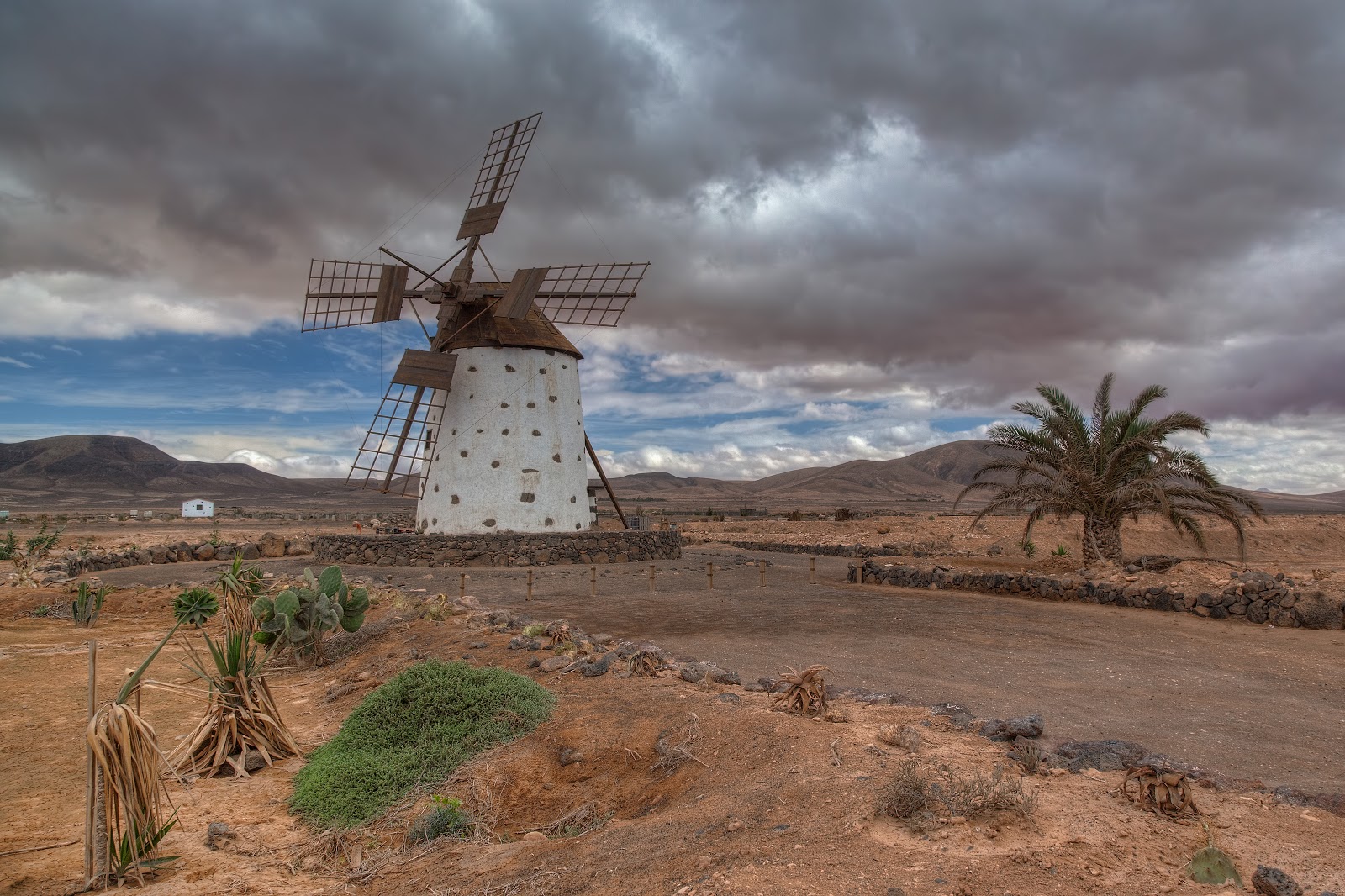 Windmill on Fuerteventura Windmill on Fuerteventura
