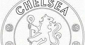 Emblem of Chelsea FC Coloring ~ Child Coloring