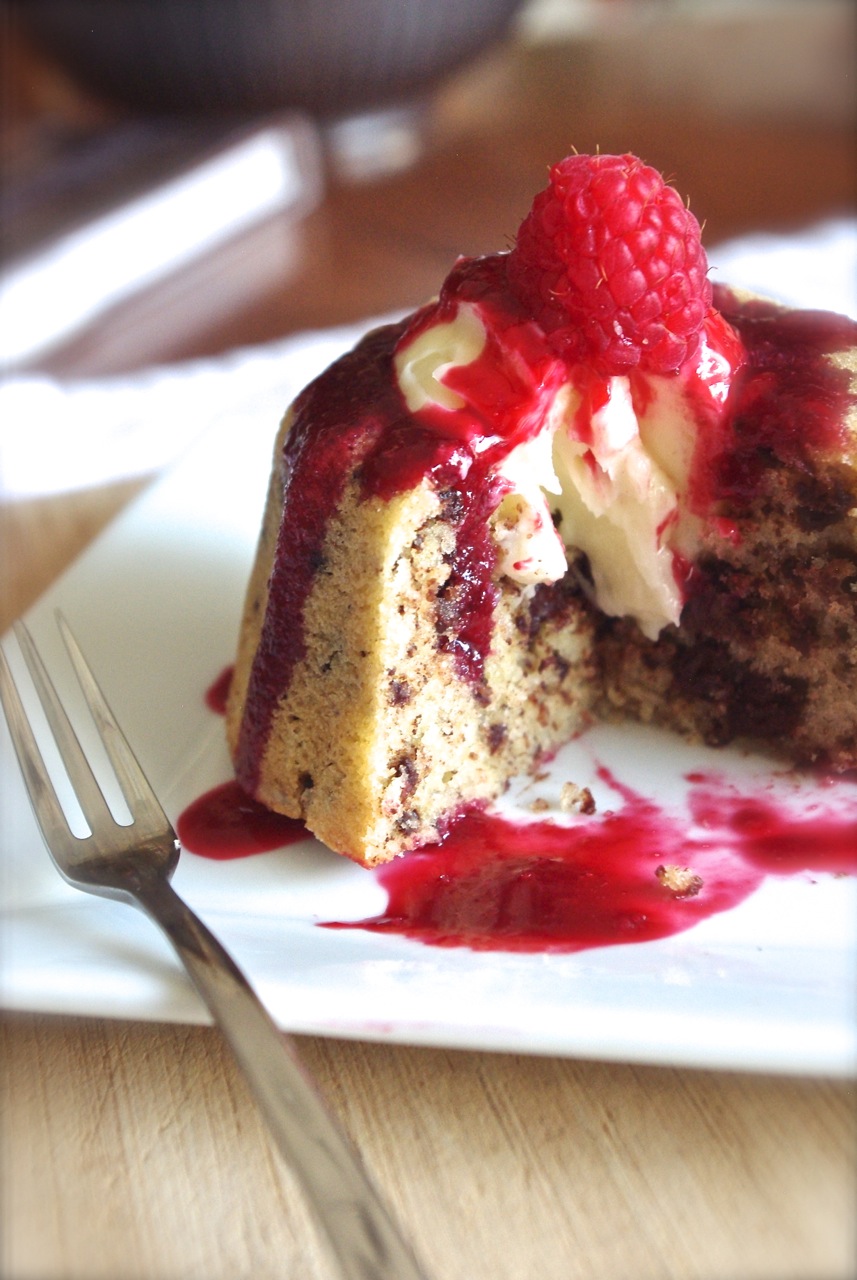 Luv'n Spoonfuls Whole Wheat Chocolate Chip Cake