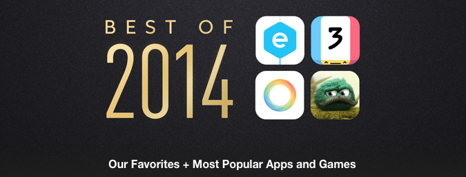 Apple Posts 'Best of 2014' Lists Featuring Top Music, Movies, and Apps of the Year
