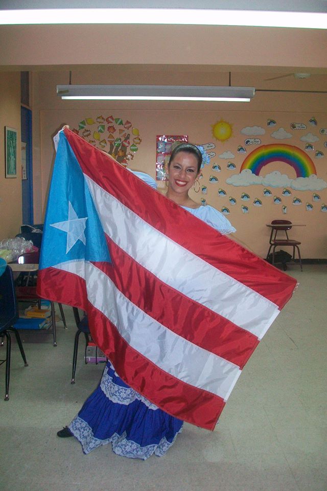 Me and my beautiful flag