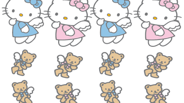 bordes de hello kitty para imprimir