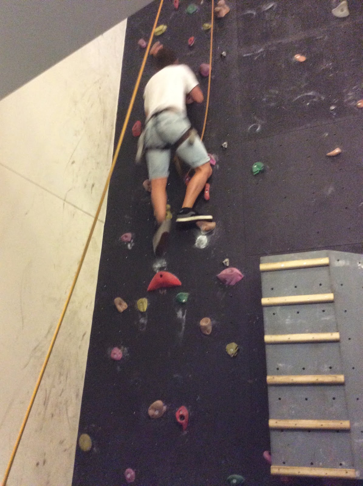 Norwich 2014 Climbing Wall and indoor games at Open!