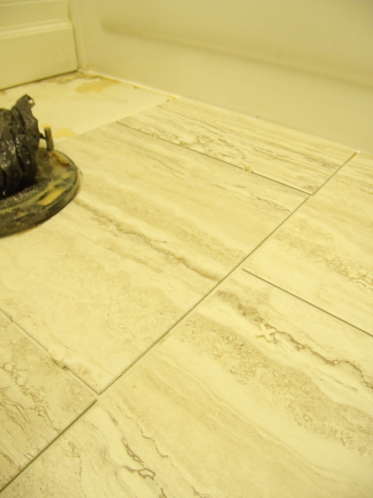 How to Install Peel and Stick Vinyl Tile That You Can Grout