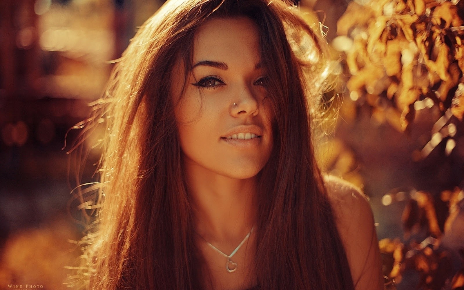 Girl Heart Shaped Necklage