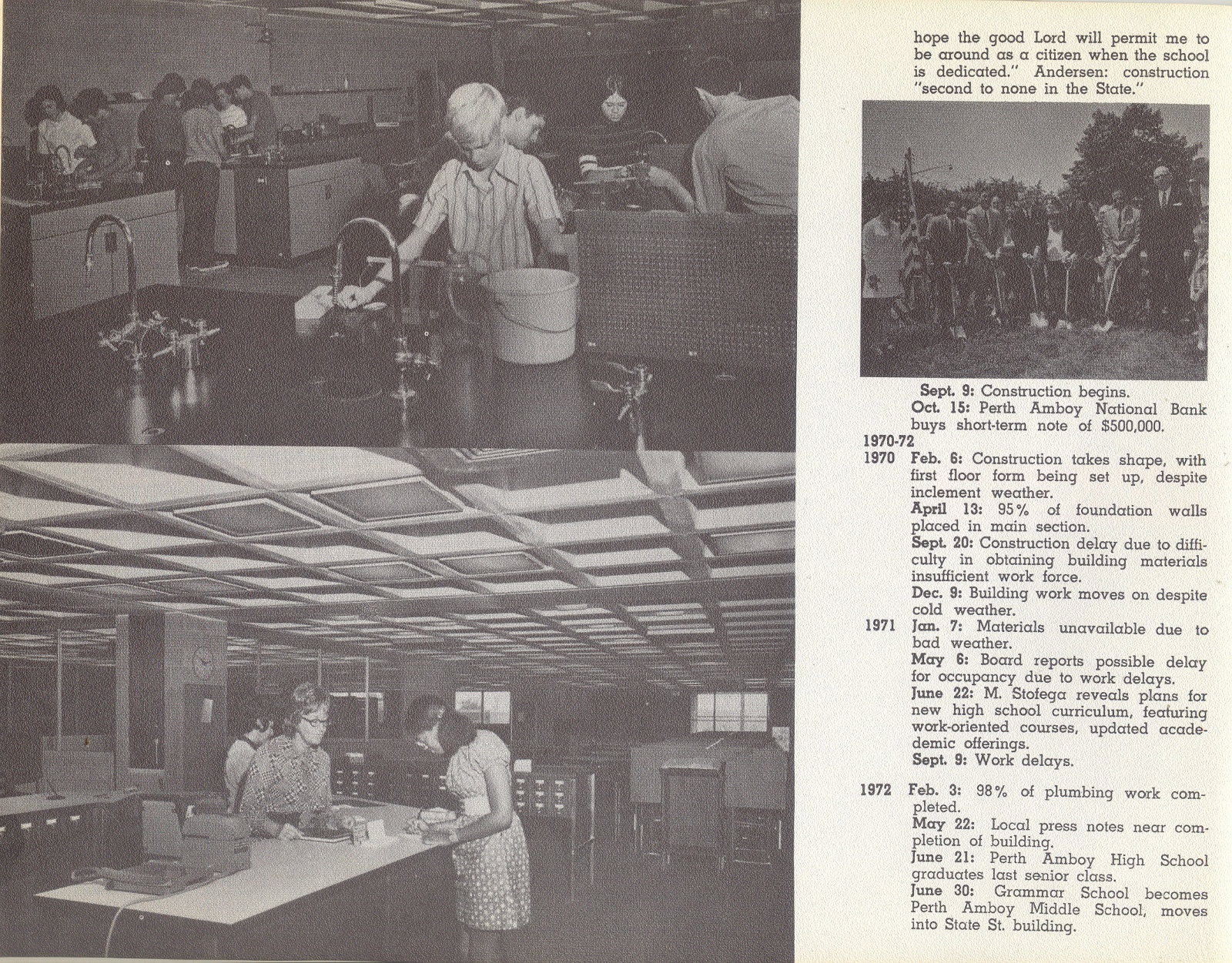 Historic Perth Amboy Virtual Museum Dedication Program of the New High