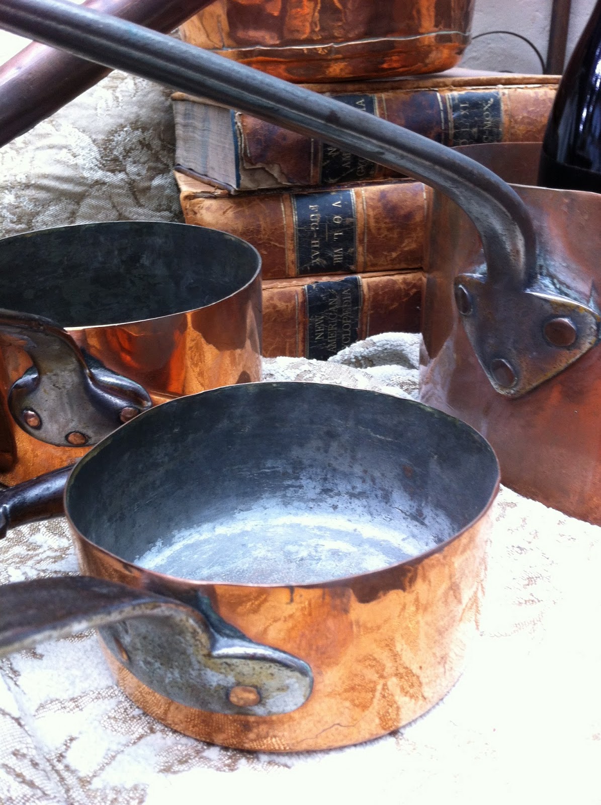 Today's Treasure by Jen: Vintage French Copper Cookware