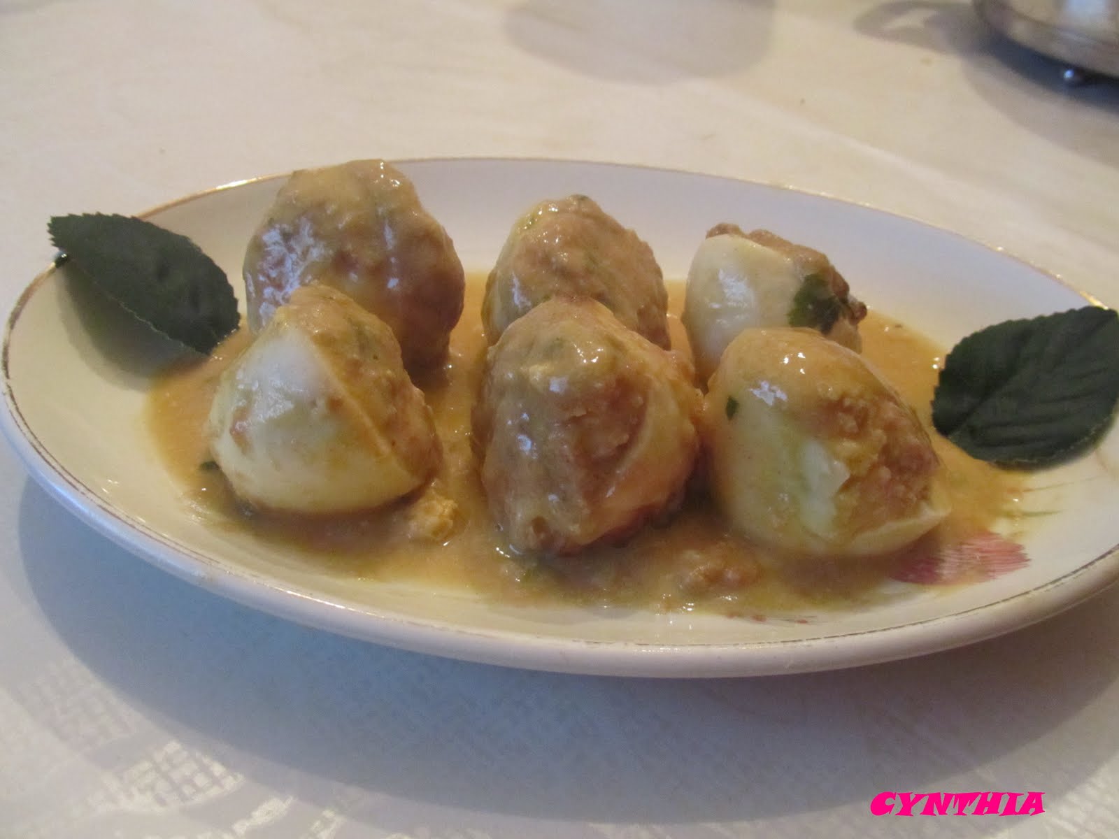 Las recetas de Cynthia HUEVOS