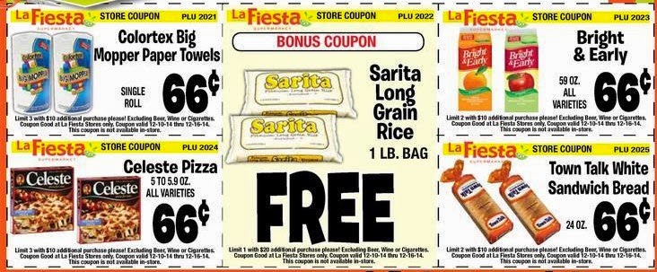 Clippable coupons