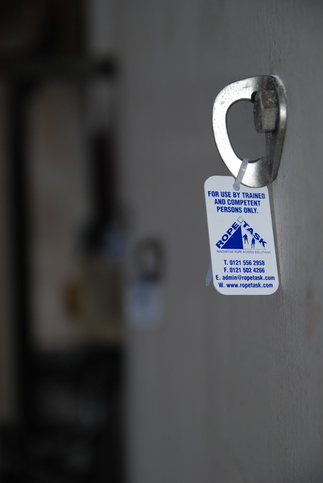 Rope Task Limited Rope Access Anchor Bolt Installation