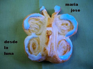Mariposas De Hojaldre Glaseadas
