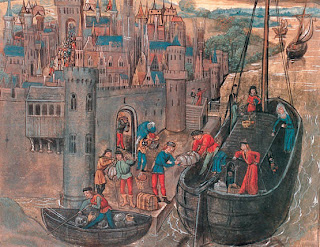 Trade throught the Mediterranean Sea