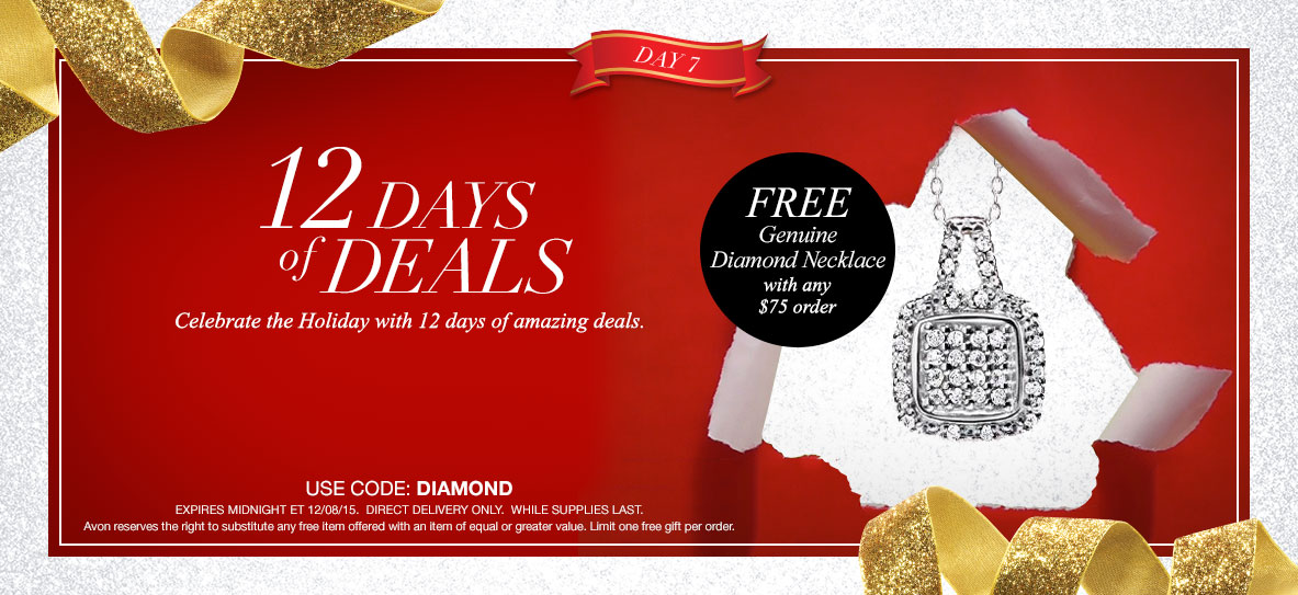 Avon Free Gift With Purchase Day 7 - December 2015