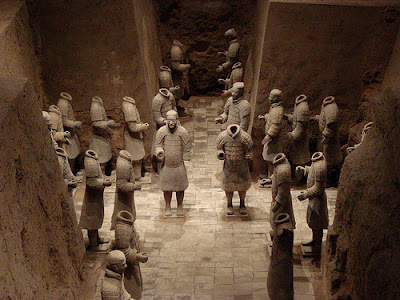 The Mausoleum of Qin Shi Huangdi