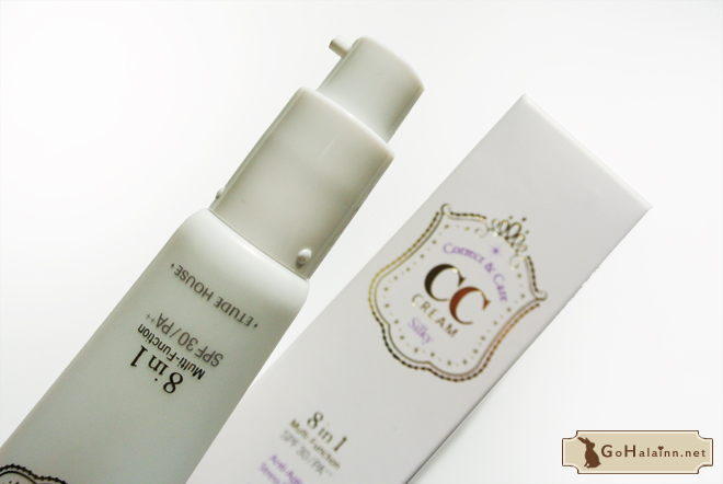 Etude House Correct & Care CC Cream Silky Review Etude House Correct & Care CC Cream Silky Review