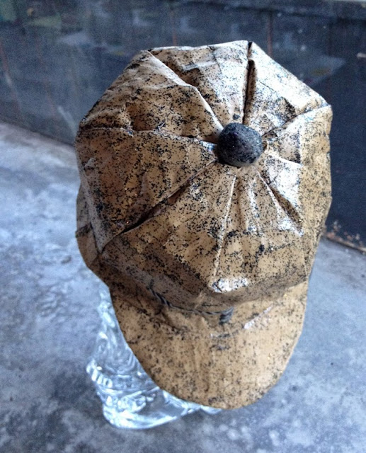 Lena Sekine DIY Paper bag hat