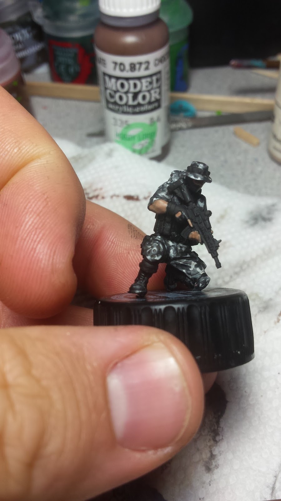 Brush Wizard Tutorial How to Paint Urban Camouflage