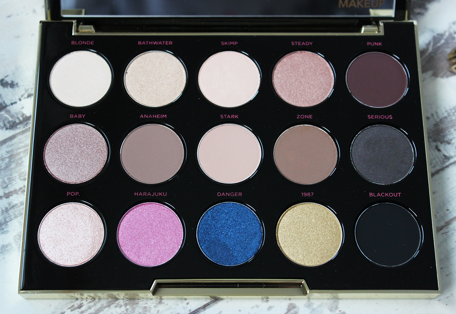 Urban Decay Gwen Stefani palette review Tales of a Pale Face UK
