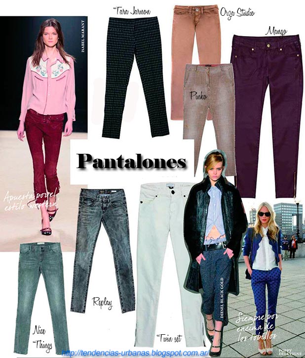 pantalones de moda mujer invierno 2013 pantalones de moda mujer invierno 2013