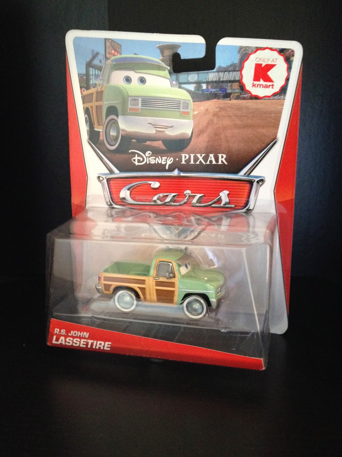 Dan the Pixar Fan Cars 2 Kmart Exclusive MailAway R.S. John Lasetire