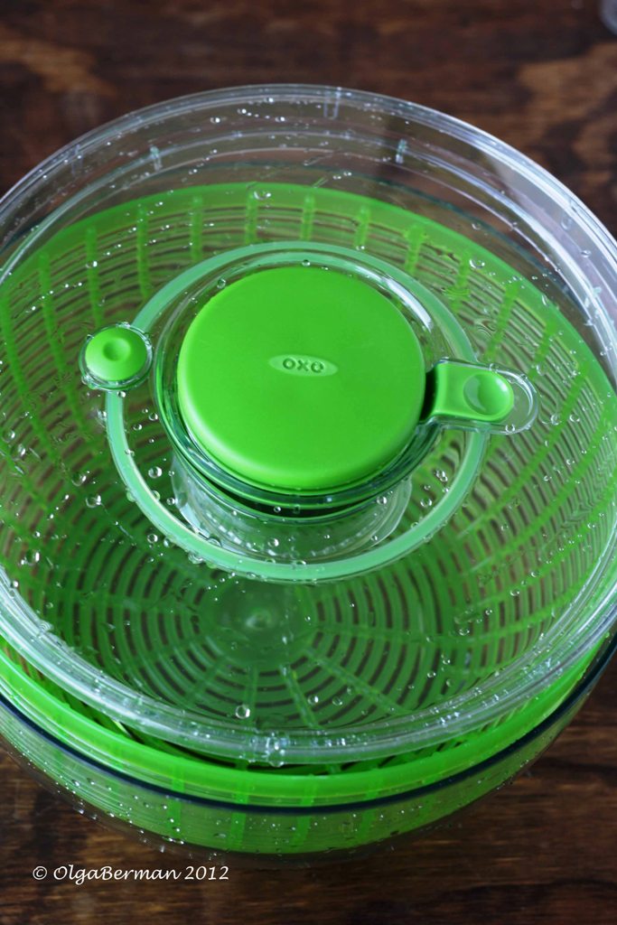 Mango & Tomato OXO Salad Spinner Giveaway and a Recipe for Cucumber