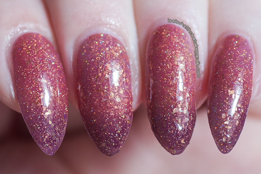 Polished by KPT Same Fall Different Beginning thermal nail polish swatch cold
