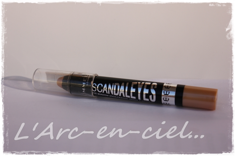 rimmel london scandaleyes eye shadow stick kalem far 002 bulletproof beige l arc en ciel