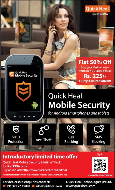 Quick Heal Mobile Security 20 Character Product Key For Android Mobile