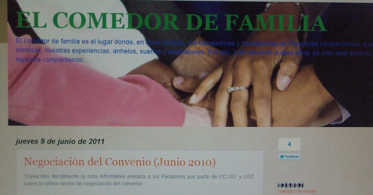 FECOHT GALICIA: EL COMEDOR DE FAMILIA -PARADORES-