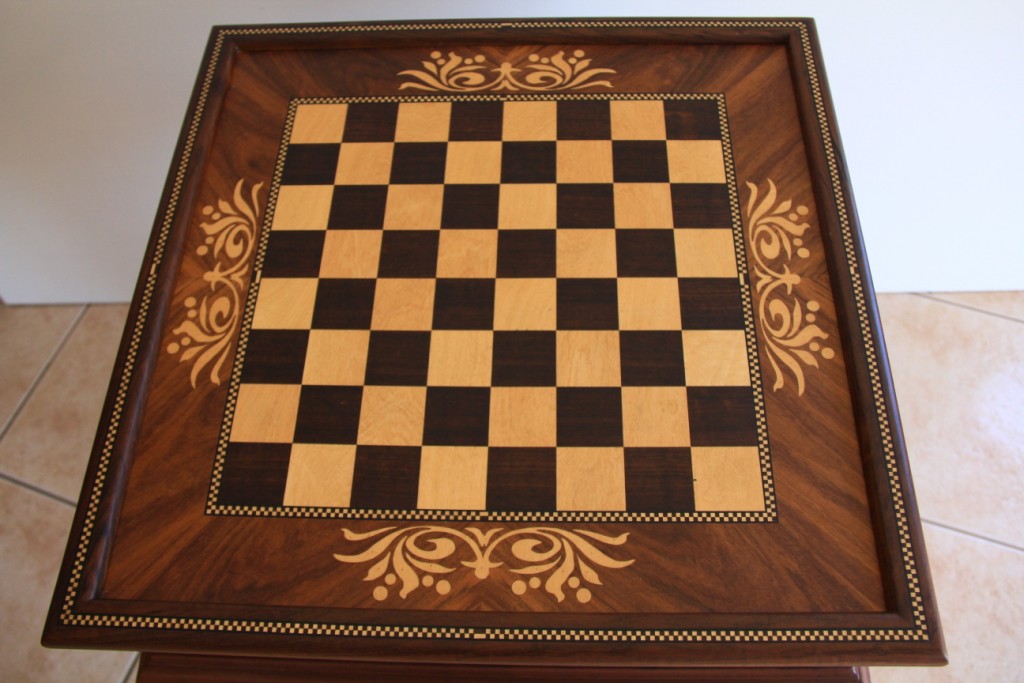 tabuleiro xadrez marchetaria marquetry chessboard