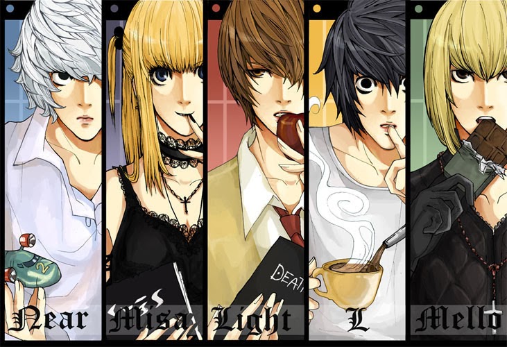 True Thought Death Note Characters True Thought Death Note Characters