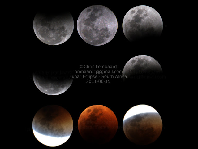 Lunar Eclipse - Moon Circle