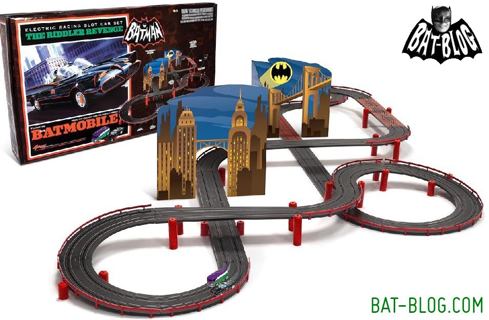 Batman Tv Slot Car Race Track Set Batman Tv Slot Car Race Track Set