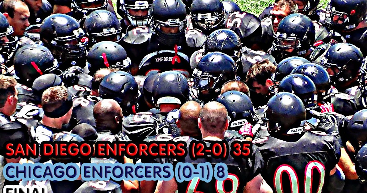 San Diego Football Network Enforcers roll past Chicago in Hero Bowl