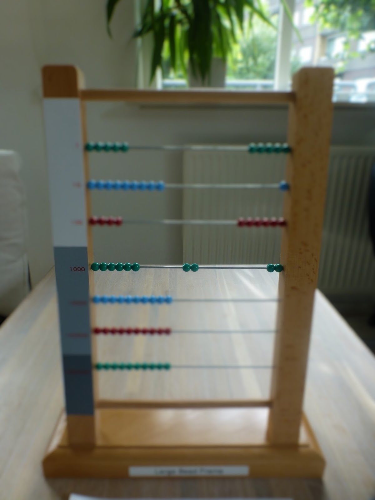 Family FECS Montessori Activity Small Bead Frame Dynamic