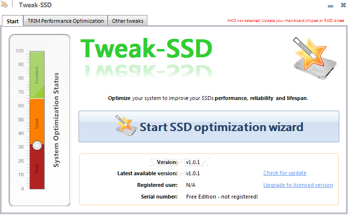 SSD Tweaker 3.4 SSD Tweaker 3.4