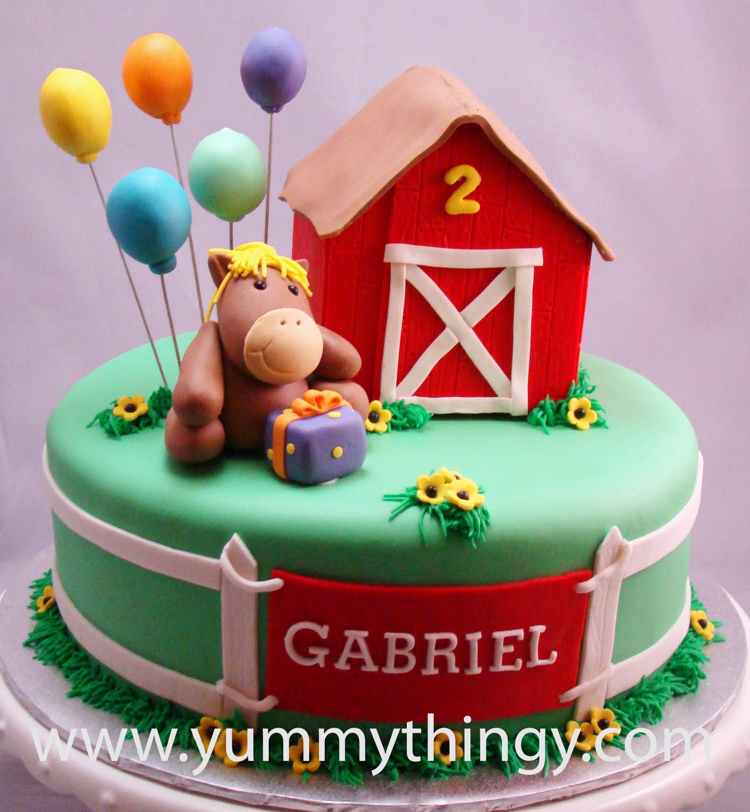 Barn Cake Ideas