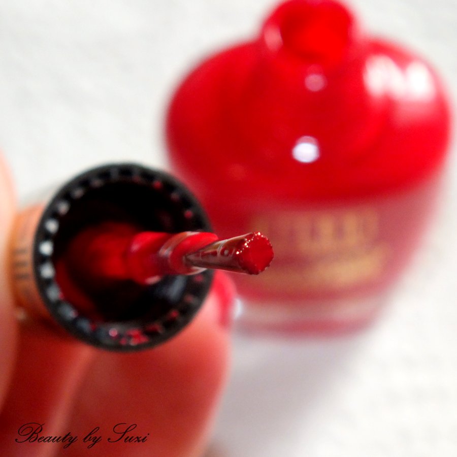 Milani Nail Lacquer High Speed Fast Dry, 21 Rapid Cherry - brush