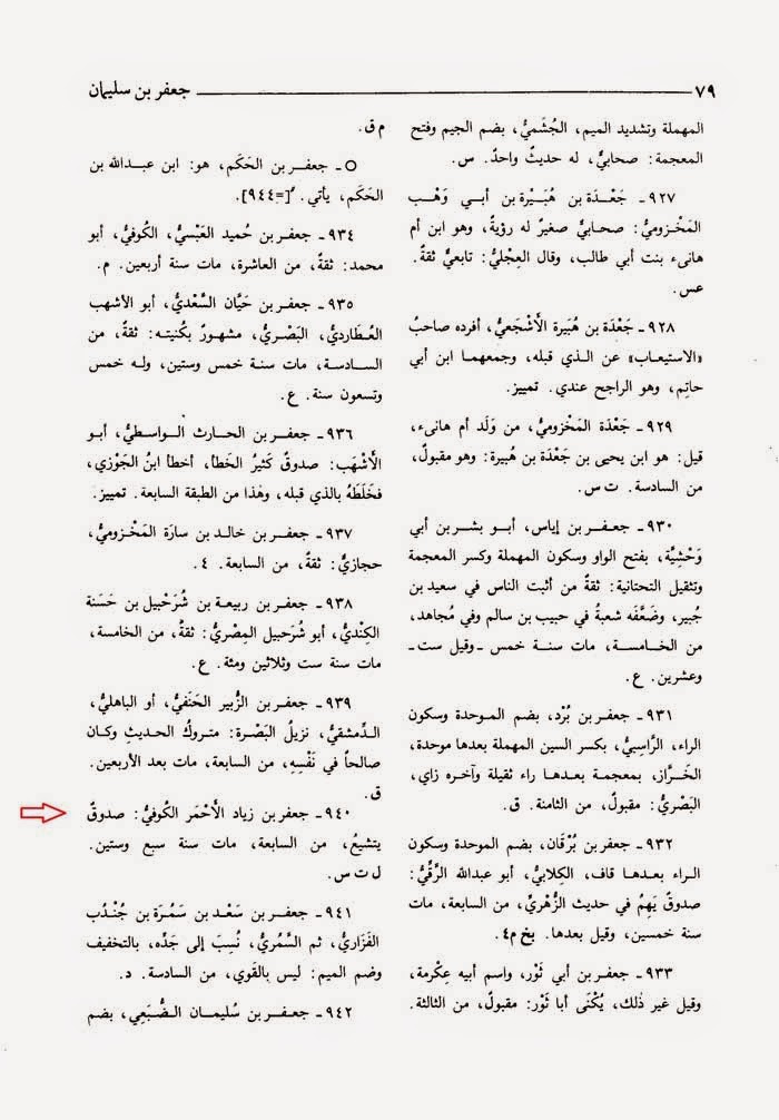 جَعْفَرٌ الأَحْمَرُ جَعْفَرٌ الأَحْمَرُ