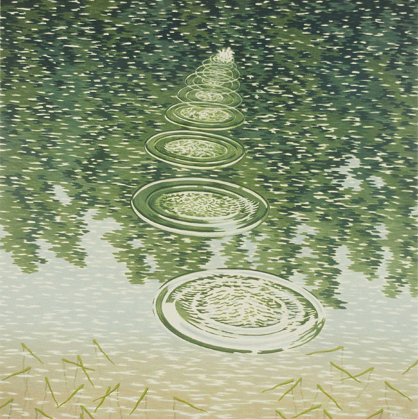 ... of stones skipping across the surface of water rather than sinking in
