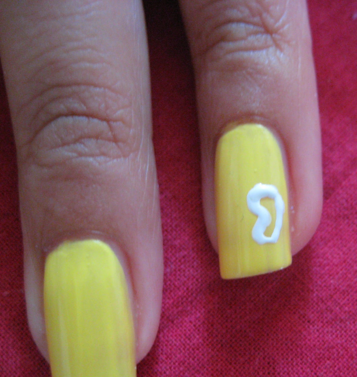 5 Finger Discount Cute Holiday Nail Art on a budget Baby Footprint Nail Art