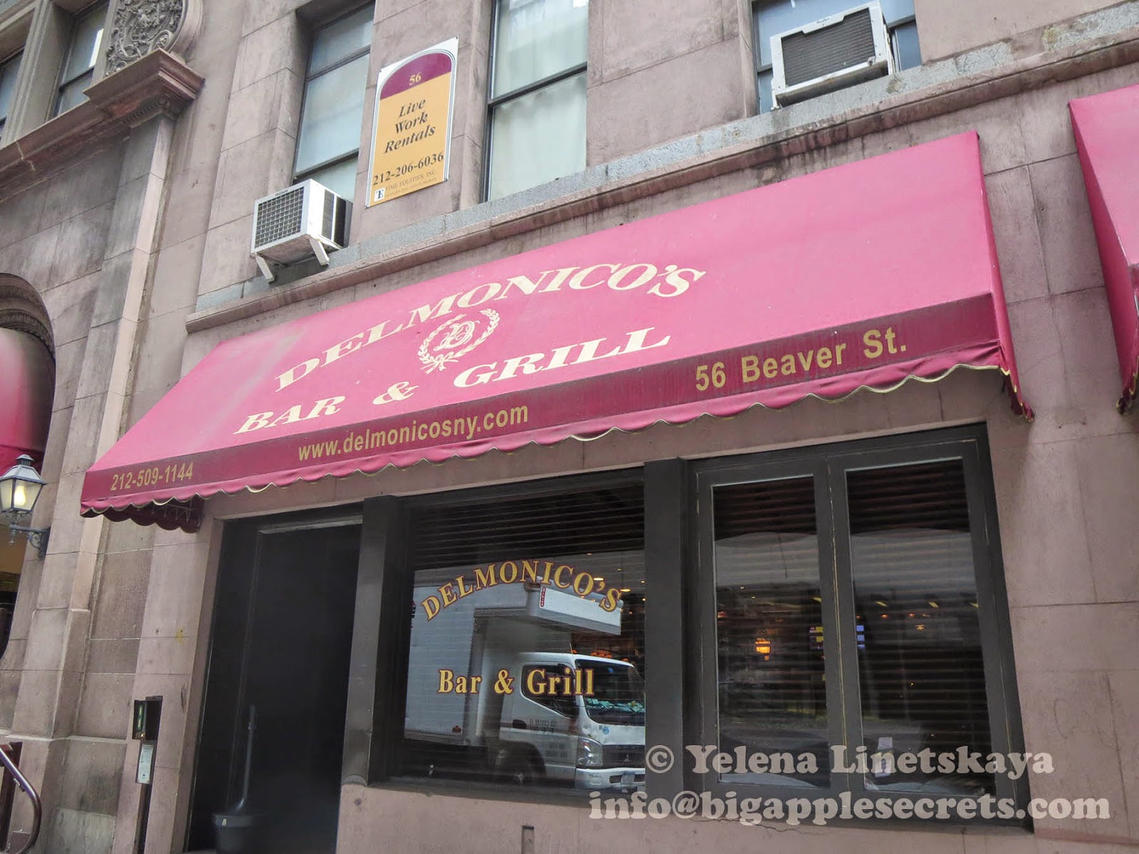 Big Apple Secrets Delmonicosthe first restaurant in New York