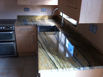 Honey spice Granite kitchen worktops