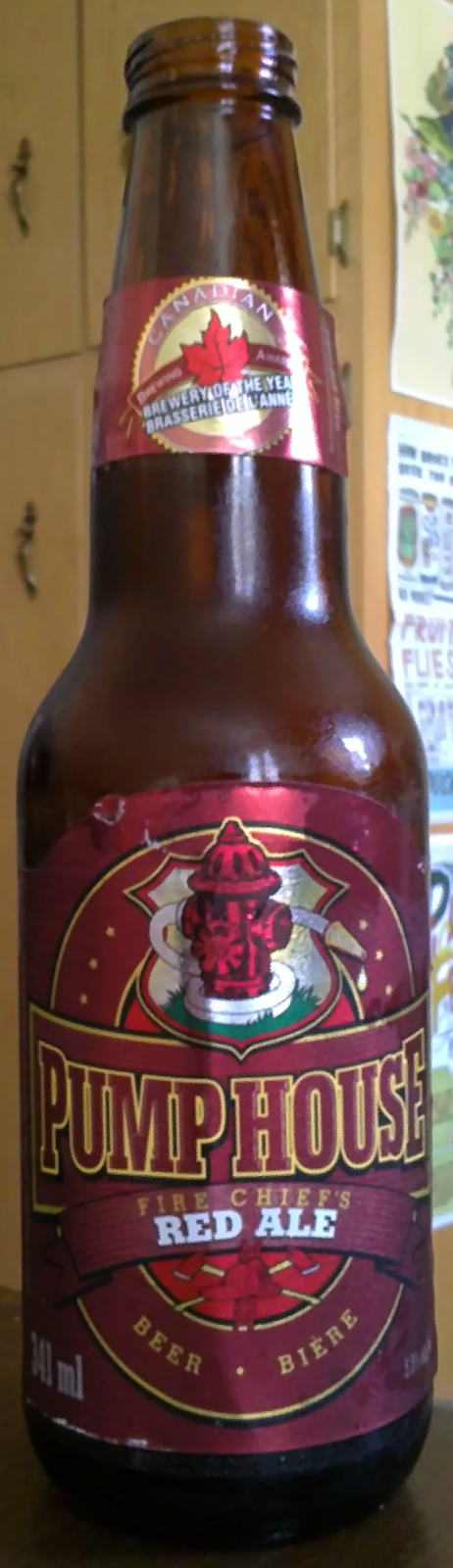 Beer Maven: Fire Chief's Red Ale - Pump House Brewery ...